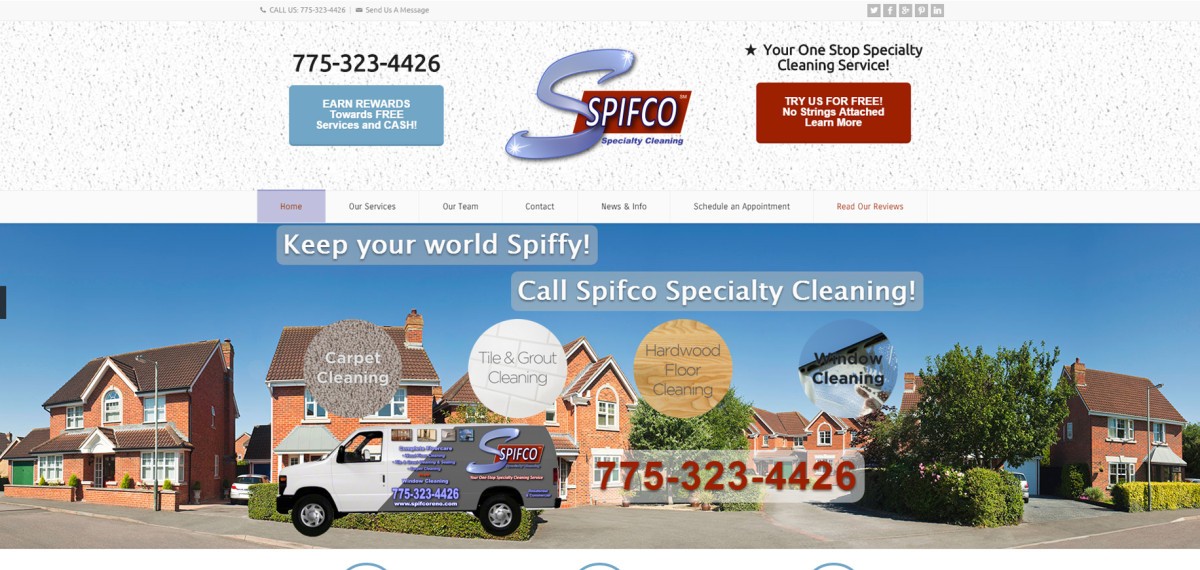 SpifcoReno.com Website